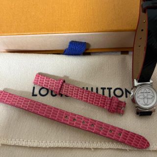 ルイヴィトン(LOUIS VUITTON)のルイヴィトン タンヴール ビジュ　ベルト(腕時計)