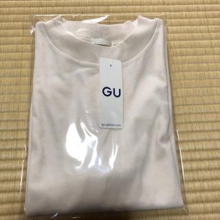 ジーユー(GU)のひだまり様専用　GU  新品タグ付きスムースT(半袖)Sナチュラル(Tシャツ(半袖/袖なし))