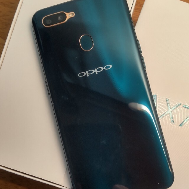 OPPO(オッポ)のななほしさま　専用　製品名　OPPO AX7　中古品 スマホ/家電/カメラのスマートフォン/携帯電話(スマートフォン本体)の商品写真