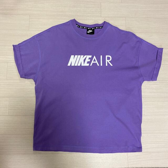 NIKE(ナイキ)の美品✨NIKE パープル　Tシャツ　レディース　xＬ レディースのトップス(Tシャツ(半袖/袖なし))の商品写真