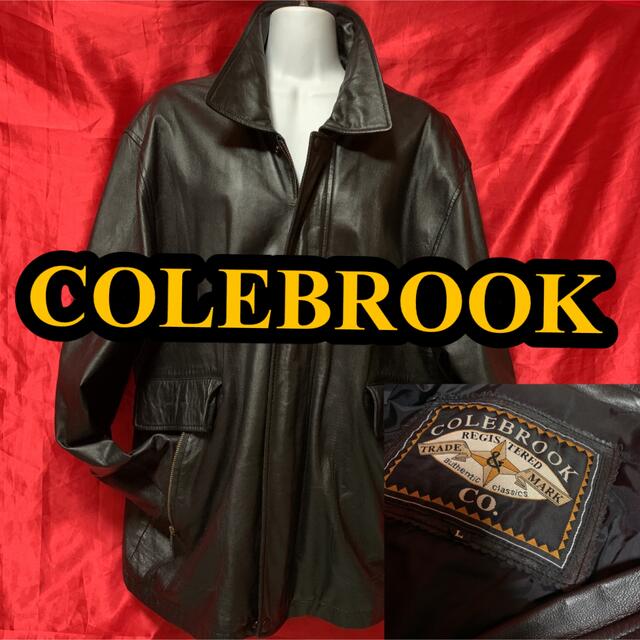 本革カラーCOLEBROOK  レザージャケット