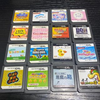 ニンテンドーDS(ニンテンドーDS)のDSソフト16本セット(家庭用ゲームソフト)