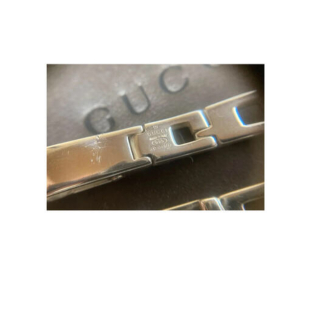 最終特価GUCCI Gシェイプ ロゴ ブレスレット オールドグッチ 最終特価GUCCI Gシェイプ ロゴ ブレスレット オールドグッチ