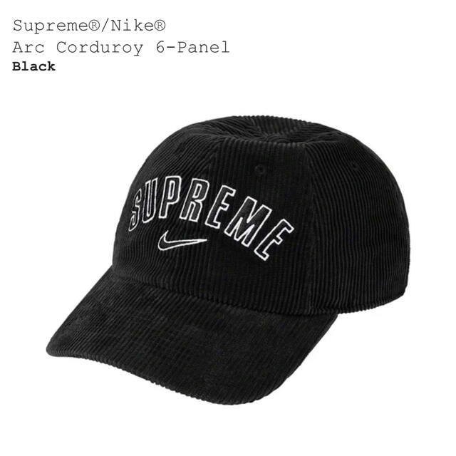 Supreme - Supreme Nike Arc Corduroy 6-Panel Blackの通販 by ピカル ...