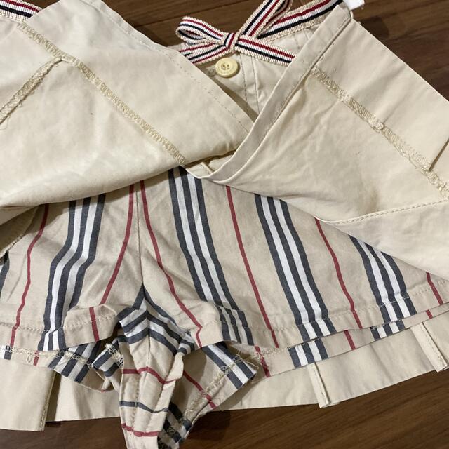 BURBERRY(バーバリー)のBurberry　Londonキュロットスカート　100 スカート キッズ/ベビー/マタニティのキッズ服女の子用(90cm~)(スカート)の商品写真