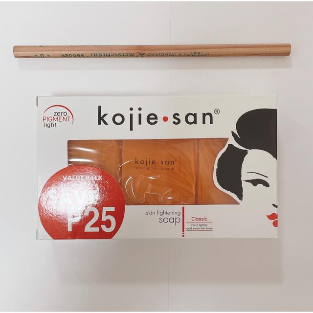 kojisan skin lightening soap 65g 3個セット コスメ/美容のボディケア(ボディソープ/石鹸)の商品写真