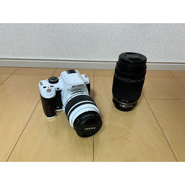 PENTAX  K-r　ホワイト　ダブルズームキット