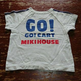 ミキハウス(mikihouse)の【MIKI HOUSE】カートくんTシャツ☆サイズ90(Tシャツ/カットソー)