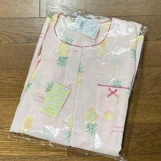 ナルエー(narue)の新品☆ナルエー かわいい半袖パジャマ 綿100% M〜L☆パイナップル ピンク(パジャマ)