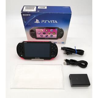 PlayStation Vita - PlayStation Vita  ピンク/ブラック (PCH2000)【美品】