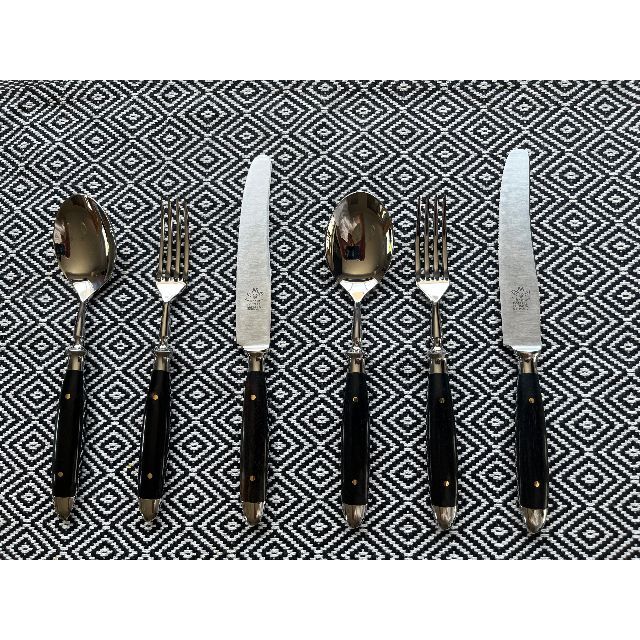 新品】ドイツ アイヘンラウプ 鍛造 カトラリー 3本組2人用の 新品】ドイツ アイヘンラウプ 鍛造 カトラリー 3本組2人用の