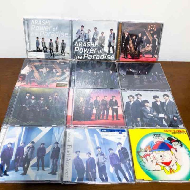 ARASHI嵐 シングルCD DVD バラ売り可