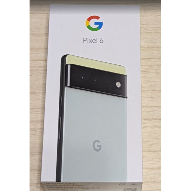 スマホ/家電/カメラ未使用品　Google Pixel 6 128GB　Sorta Seafoam