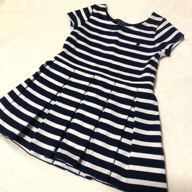 POLO RALPH LAUREN(ポロラルフローレン)のポロ POLOラルフローレン ワンピース　90cm キッズ/ベビー/マタニティのキッズ服女の子用(90cm~)(ワンピース)の商品写真