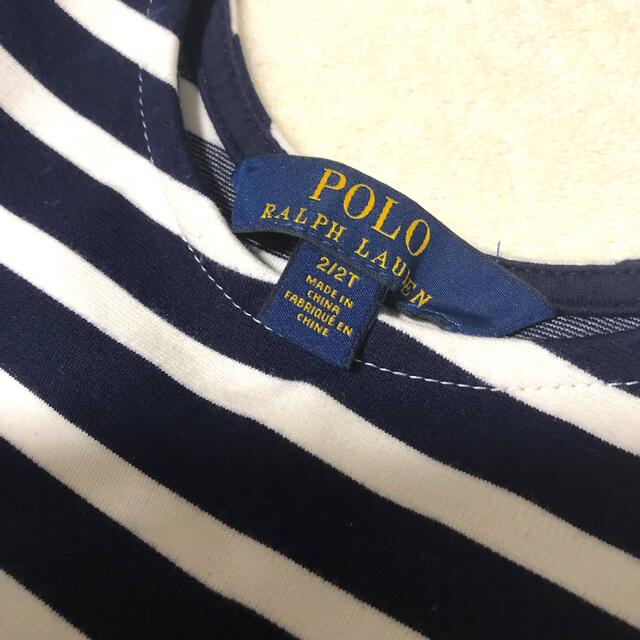 POLO RALPH LAUREN(ポロラルフローレン)のポロ POLOラルフローレン ワンピース　90cm キッズ/ベビー/マタニティのキッズ服女の子用(90cm~)(ワンピース)の商品写真