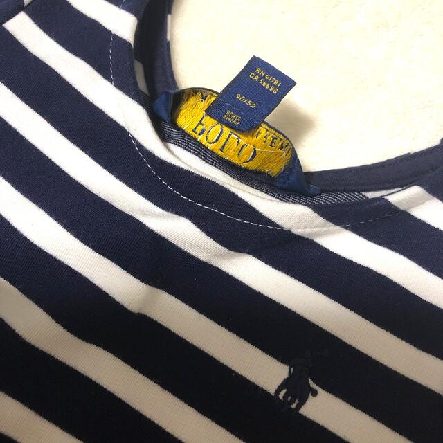 POLO RALPH LAUREN(ポロラルフローレン)のポロ POLOラルフローレン ワンピース　90cm キッズ/ベビー/マタニティのキッズ服女の子用(90cm~)(ワンピース)の商品写真