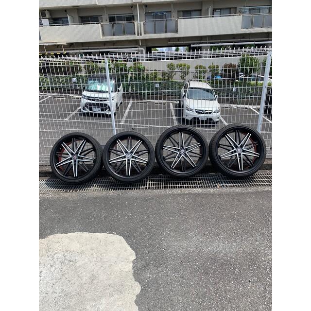 自動車/バイク22インチタイヤホイール4本