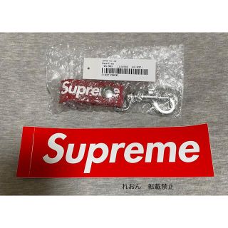 シュプリーム(Supreme)のSupreme Leather Key Loop レザーキーループ red(キーホルダー)