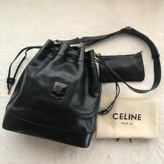 celine - 【えみぽりん様 専用】CELINE セリーヌ ショルダーバッグ 黒