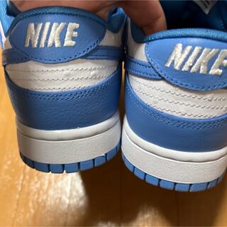 Nike dunk low アンロックドバイユー　UNC コースト