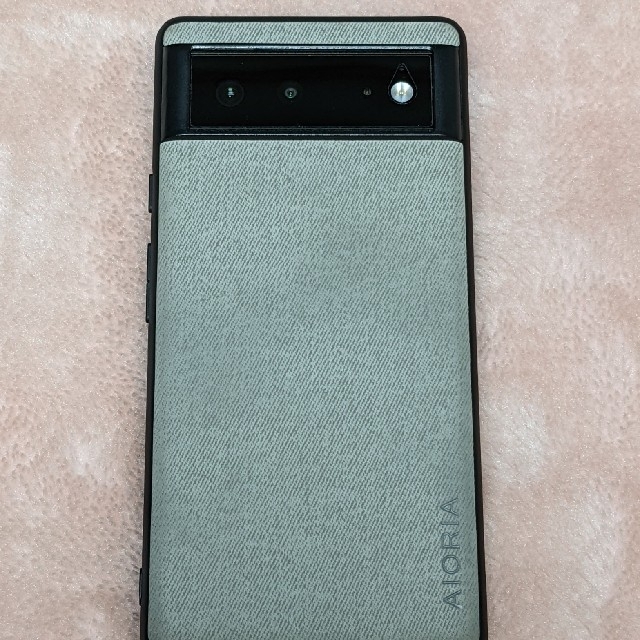 Google Pixel(グーグルピクセル)のPixel6 Stormy Black 128GB au SIMロック解除品 スマホ/家電/カメラのスマートフォン/携帯電話(スマートフォン本体)の商品写真