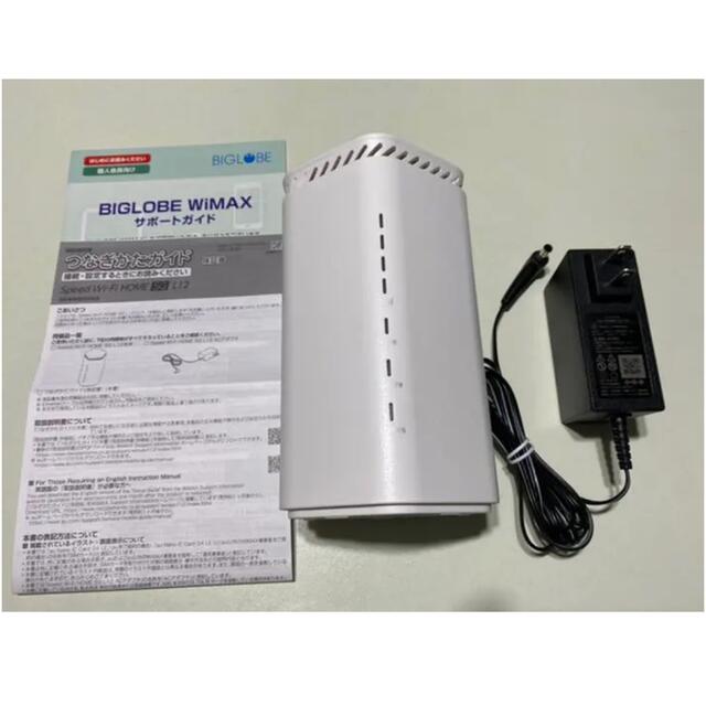 NEC(エヌイーシー)のspeed Wi-Fi home 5G L12 ホームルーター スマホ/家電/カメラのPC/タブレット(PC周辺機器)の商品写真