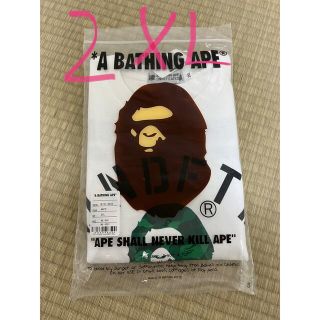 アベイシングエイプ(A BATHING APE)のA BATHING APE / UNDEFEATED カレッジ Tシャツ エイプ(Tシャツ/カットソー(半袖/袖なし))