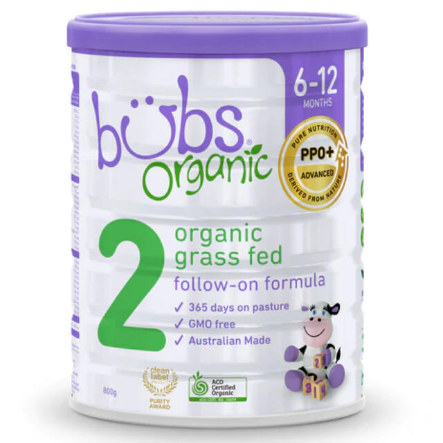 バブズ オーガニック粉ミルク ステップ2 bubs organic