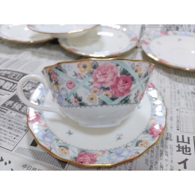 Noritake - ノリタケ カップ ソーサー 5客 ウェディングモールの通販