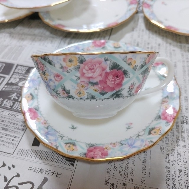 Noritake - ノリタケ カップ ソーサー 5客 ウェディングモールの通販