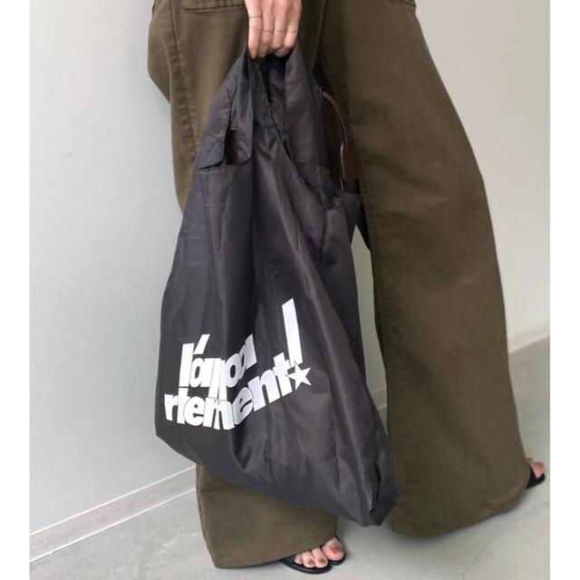L'Appartement DEUXIEME CLASSE(アパルトモンドゥーズィエムクラス)のアパルトモン☆ナイロン　エコバッグ レディースのバッグ(エコバッグ)の商品写真