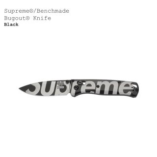 Supreme®/Benchmade Bugout® Knife black