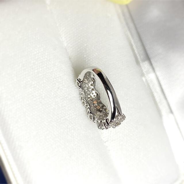 なかなか ダイヤモンドリング k18wg ダイヤモンドの通販 by ピンク