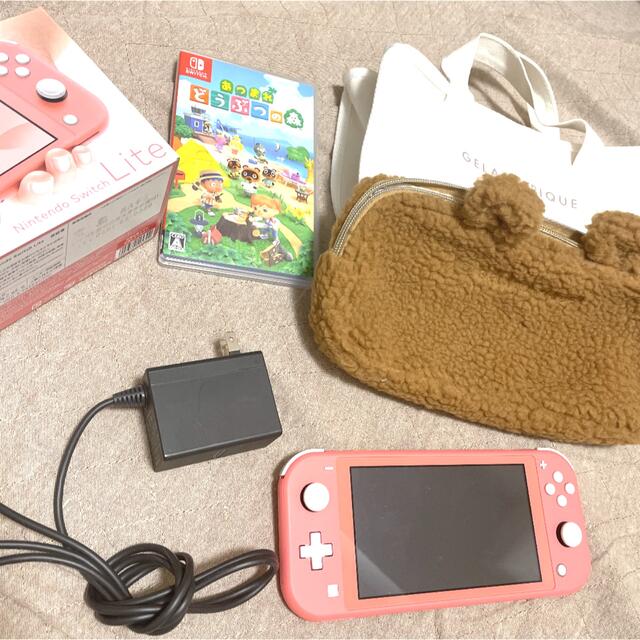 【セール中】Nintendo Switch LITE ・あつまれどうぶつのもり家庭用ゲーム機本体