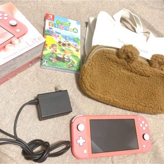 ニンテンドースイッチ(Nintendo Switch)の【セール中】Nintendo Switch LITE ・あつまれどうぶつのもり(家庭用ゲーム機本体)