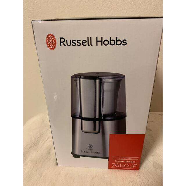 新品　Russell Hobbs ラッセルホブス コーヒーミル　グラインダー スマホ/家電/カメラの調理家電(電動式コーヒーミル)の商品写真