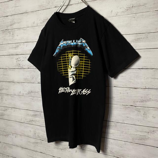 正規品特価 メタリカ 便器ロゴ 両面プリント ブラック Tシャツの通販 by 古着屋katharsis ｜ラクマ 
