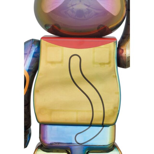 MEDICOM TOY - BE@RBRICK 招き猫 黒透明メッキ 100% & 400%の通販 by ... BE@RBRICK 招き猫 黒透明メッキ 100% & 400%