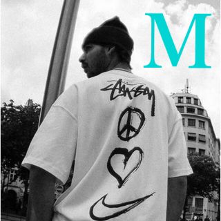 ステューシー(STUSSY)のMサイズ Stussy × Nike NRG SS Tee White(Tシャツ/カットソー(半袖/袖なし))