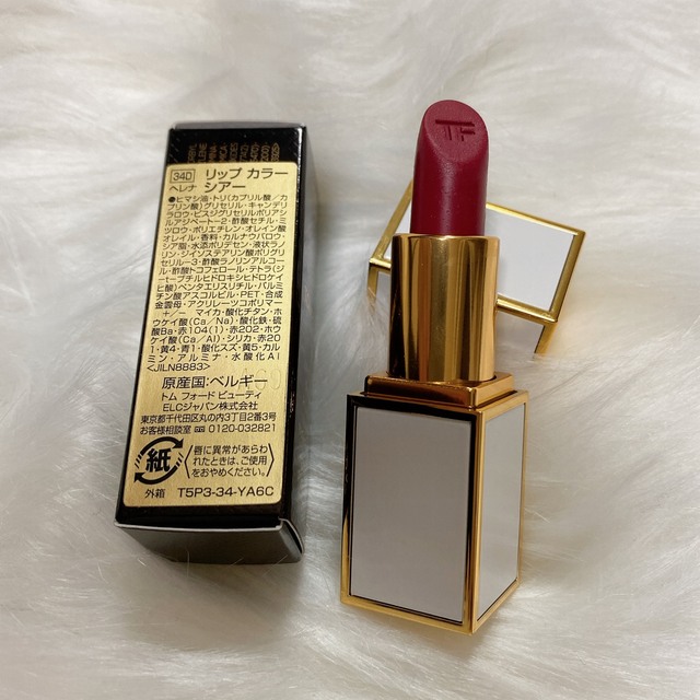 TOM FORD(トムフォード)の新品未使用❤️トムフォード リップカラー シアー 34D ヘレナ コスメ/美容のベースメイク/化粧品(口紅)の商品写真