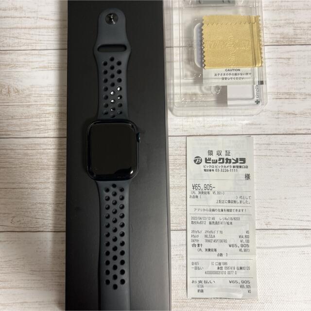 値下げ中❗️Apple Watch7  GPS + セルラー NIKE 45mm時計