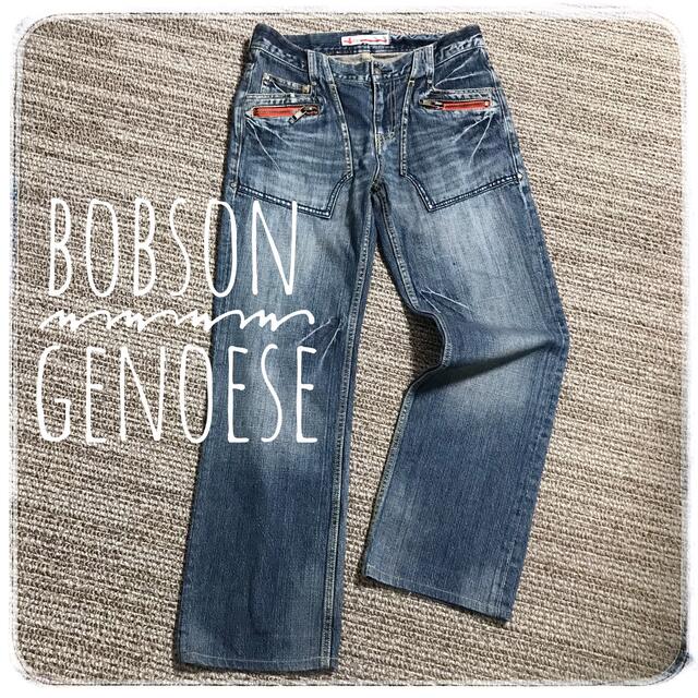 BOBSON(ボブソン)のBOBSON GENOESE★デニム ジーンズ★Mサイズ メンズのパンツ(デニム/ジーンズ)の商品写真