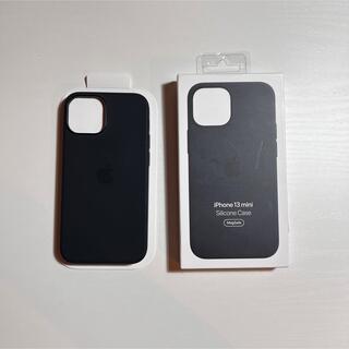 アップル(Apple)のiPhone13 mini 純正シリコーンケース ミッドナイト(その他)