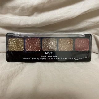 エヌワイエックス(NYX)のNYX【新品未使用】3セット　グリッタークリームパレット(アイシャドウ)