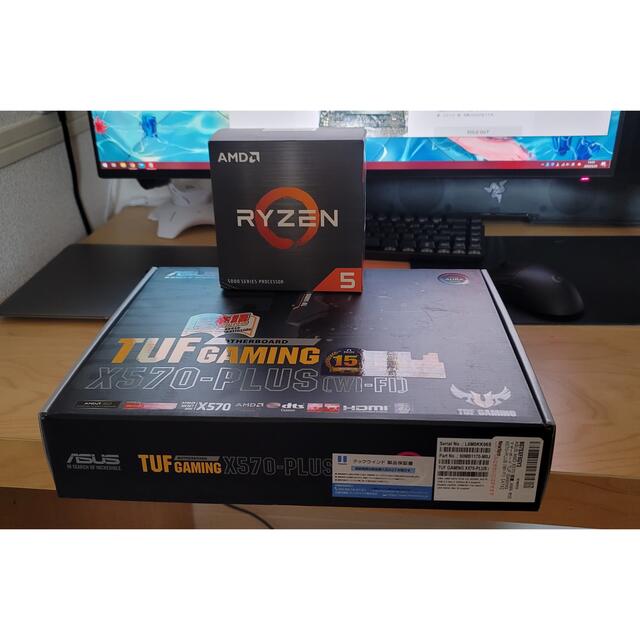 Ryzen 5600X TUF GAMING X570-PLUS (WI-FI)