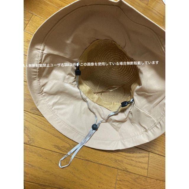 バケットハット リボン 帽子 レディース 麦わら帽子 つば広 紐付き ベージュ+の通販 by Sia|ラクマ バケットハット リボン 帽子 レディース 麦わら帽子 つば広 紐付き ベージュ+の通販 by Sia|ラクマ