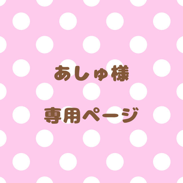 ｟あしゅ様｠専用ページ その他のその他(オーダーメイド)の商品写真