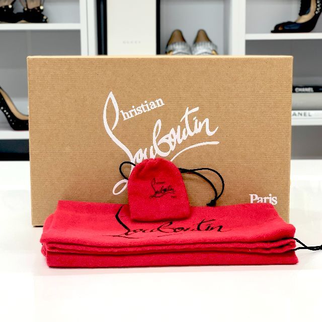 Christian Louboutin(クリスチャンルブタン)の4219 クリスチャンルブタン レザー プリント パンプス マルチカラー レディースの靴/シューズ(ハイヒール/パンプス)の商品写真