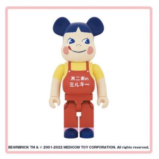 フジヤ(不二家)のBE@RBRICK ホーロー看板 ペコちゃん 1000% ベアブリック(その他)