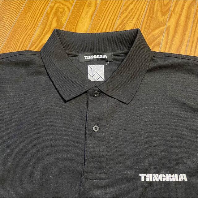 WIND AND SEA(ウィンダンシー)の美品 TANGRAM LOGO POLO SHIRTS ポロシャツ BLACK メンズのトップス(ポロシャツ)の商品写真